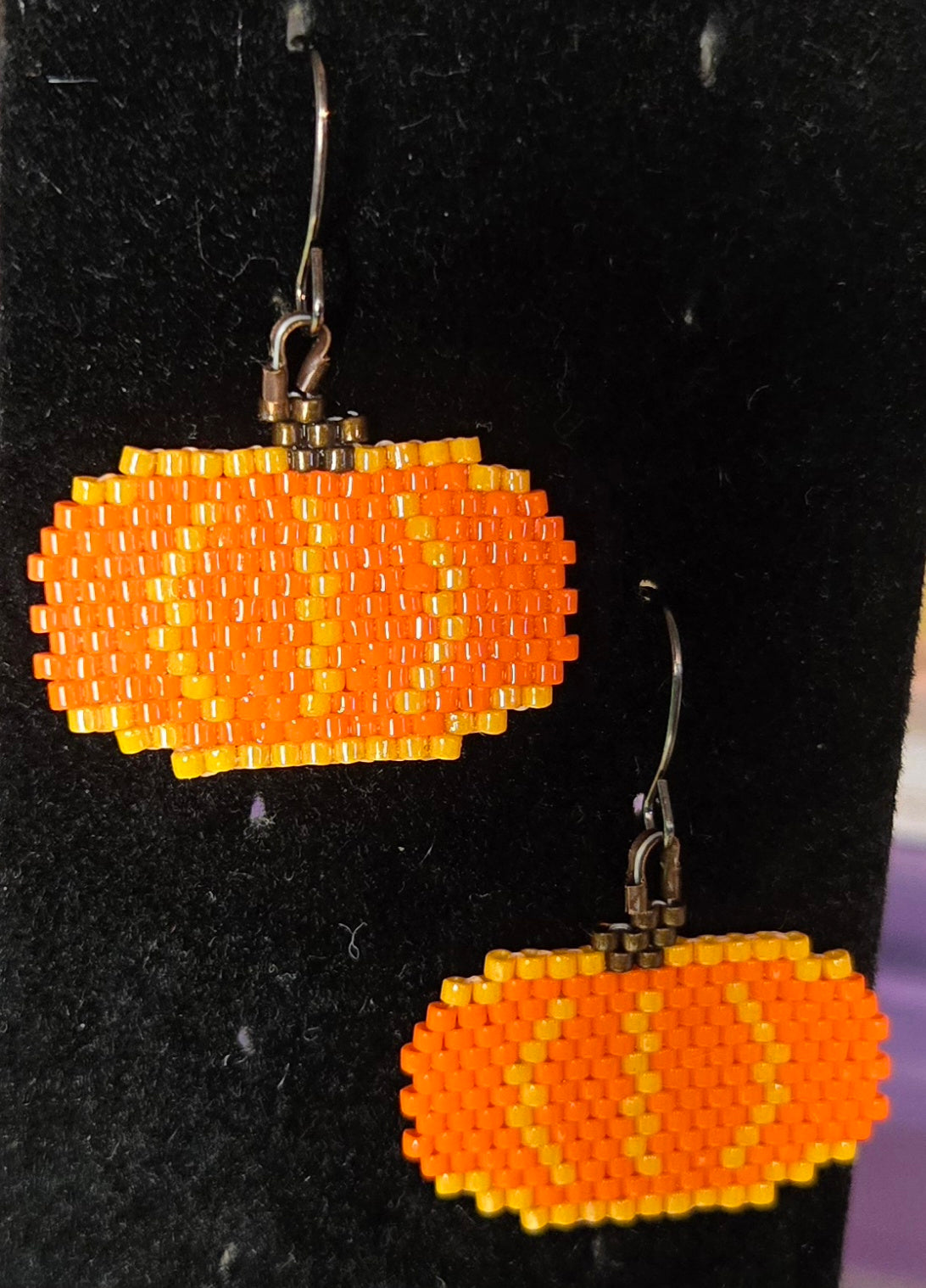Fall Beaded Pumpkins