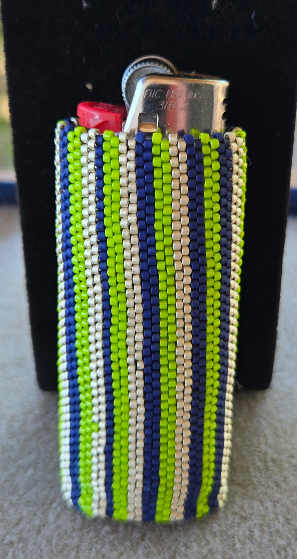 Beaded Lighter Case